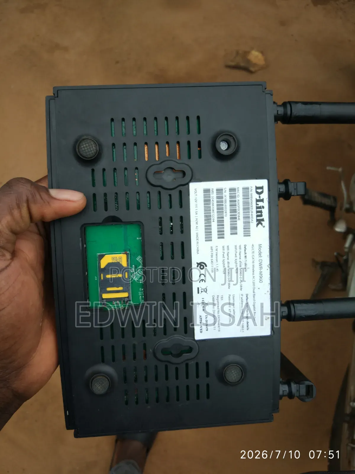Dilink M960 Wifi Router