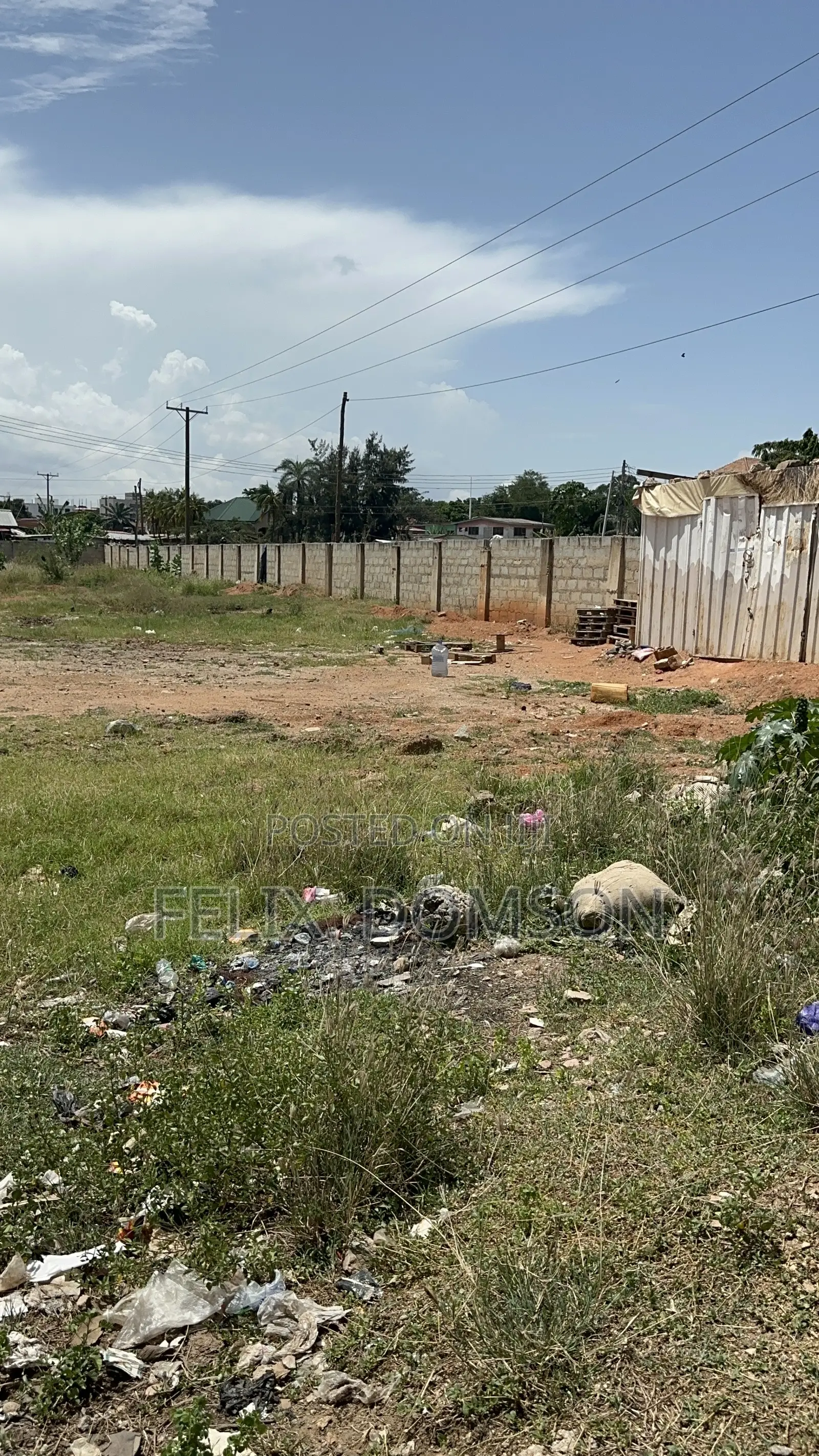 Four Plots of Land for Sale on the Spintex Road
