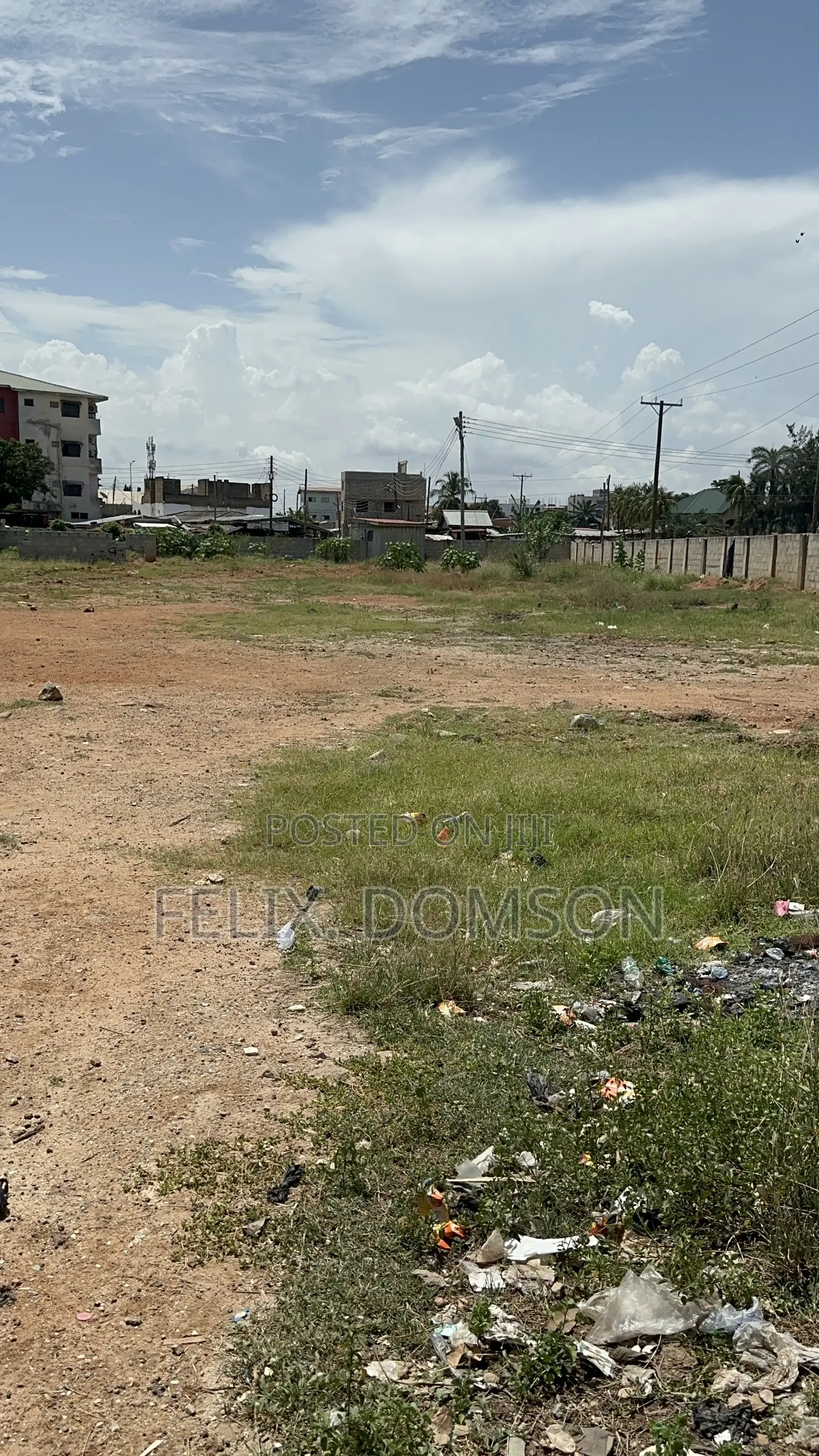 Four Plots of Land for Sale on the Spintex Road