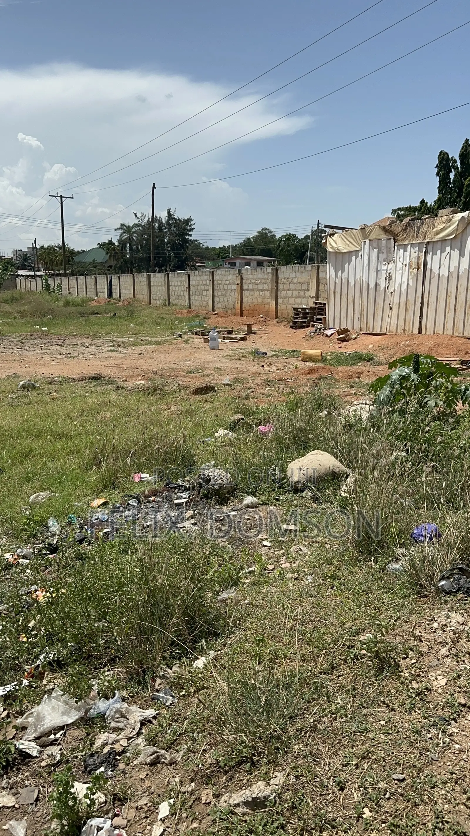 Four Plots of Land for Sale on the Spintex Road