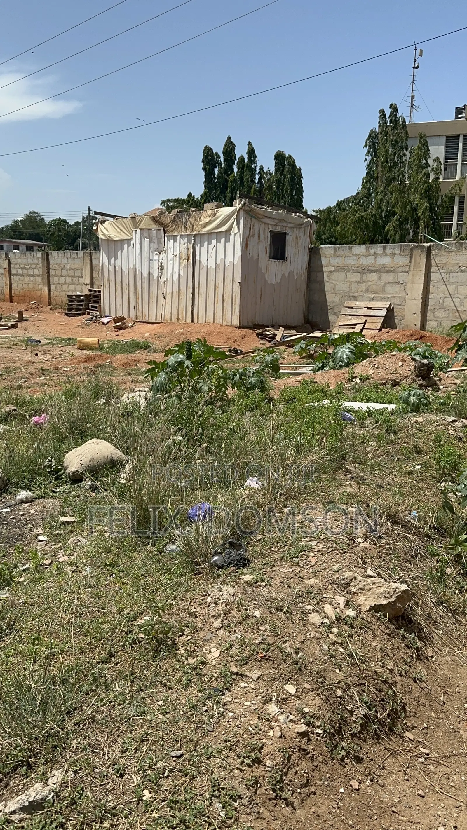 Four Plots of Land for Sale on the Spintex Road