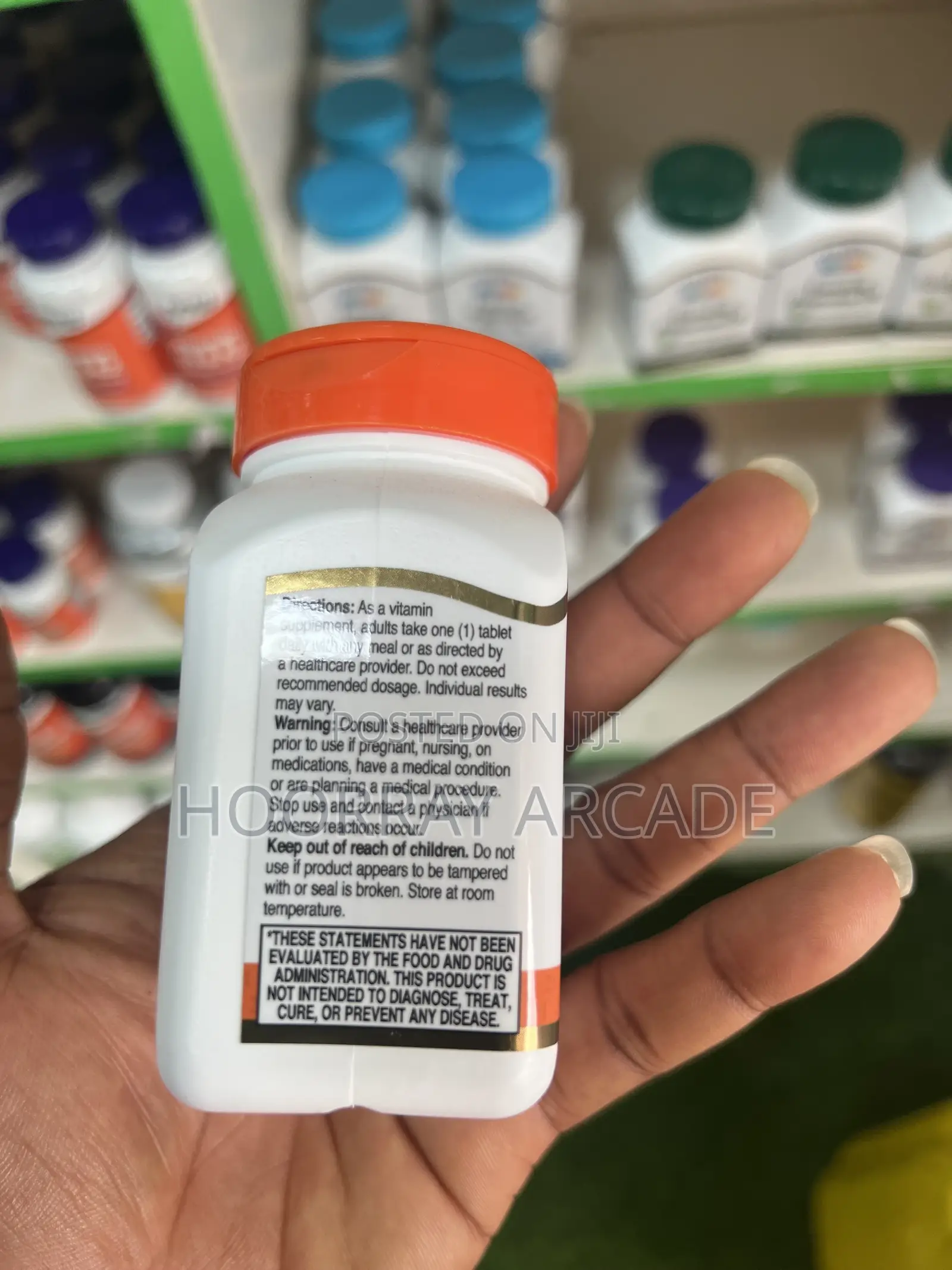 Vitamin C 500 Mg - 110 Tablets Delivery Only