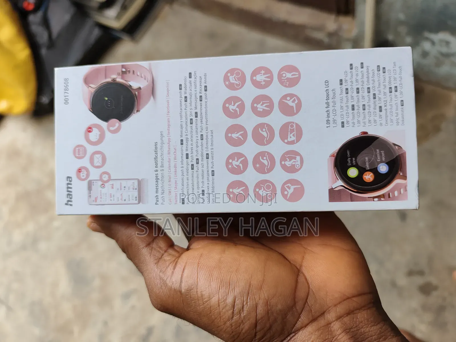 Hama Fit Watch 4910 Smart Watch