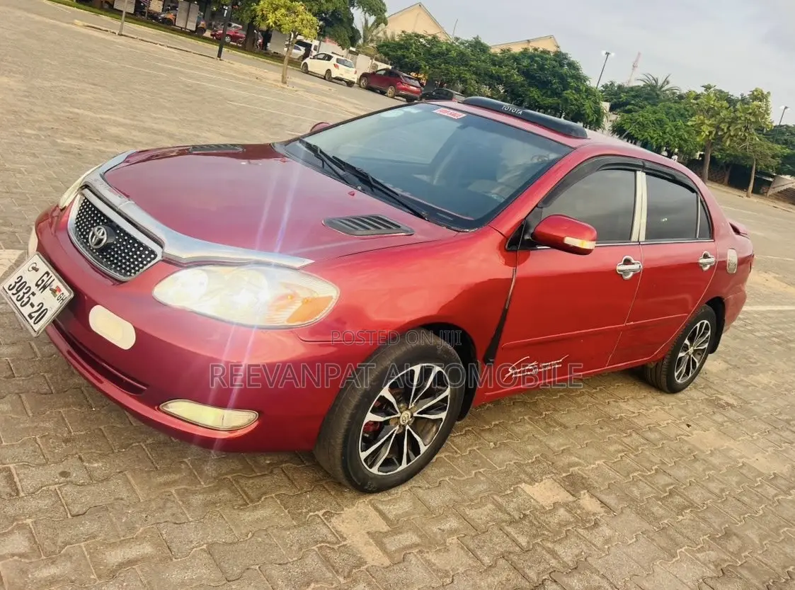 Toyota Corolla 2008 Red