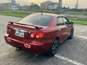 Toyota Corolla 2008 Red