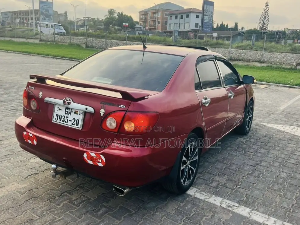 Toyota Corolla 2008 Red