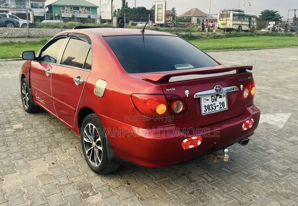 Toyota Corolla 2008 Red