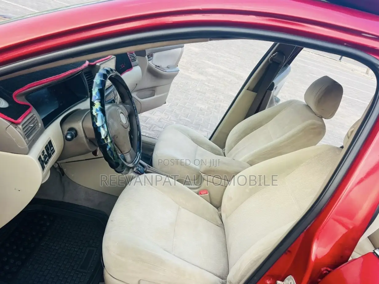 Toyota Corolla 2008 Red