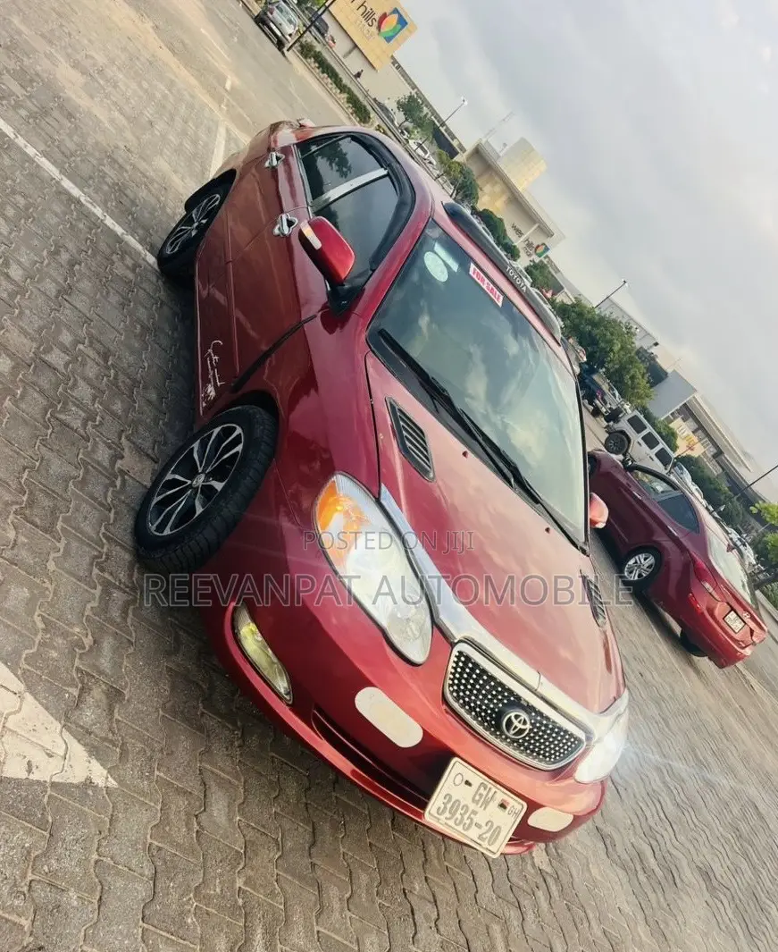 Toyota Corolla 2008 Red
