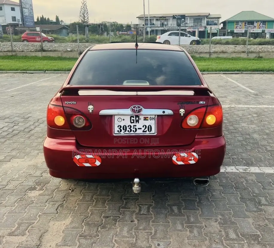 Toyota Corolla 2008 Red