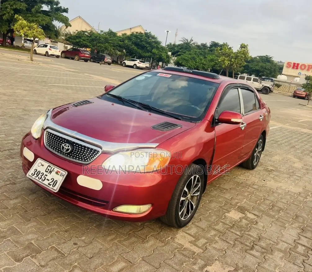 Toyota Corolla 2008 Red