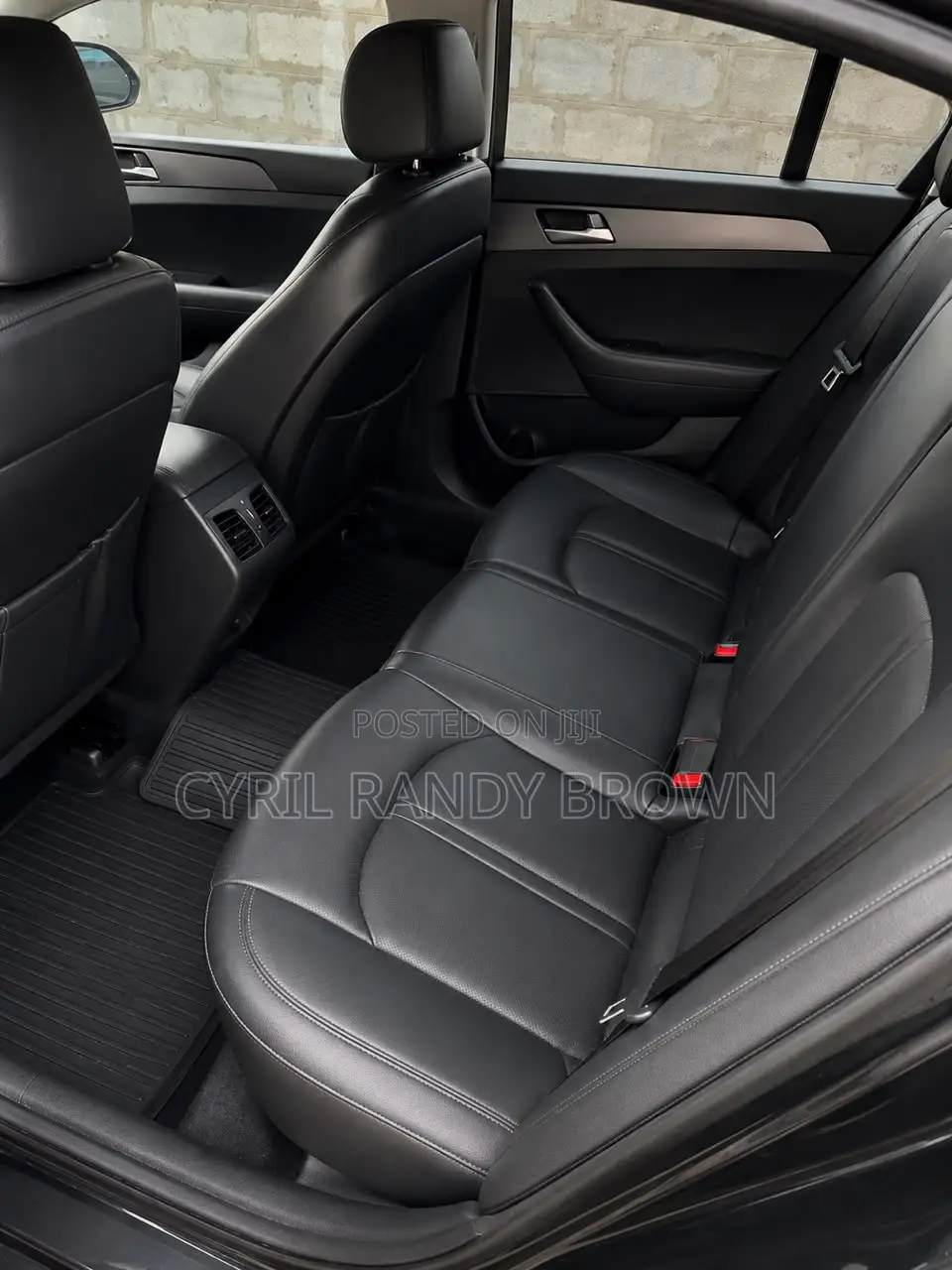 Hyundai Sonata Sport 2.0T Sedan FWD (2.0L 4cyl 6A) 2017 Black