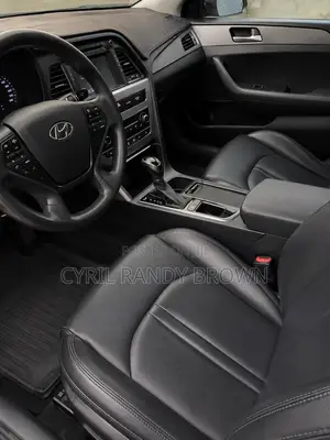 Hyundai Sonata Sport 2.0T Sedan FWD (2.0L 4cyl 6A) 2017 Black