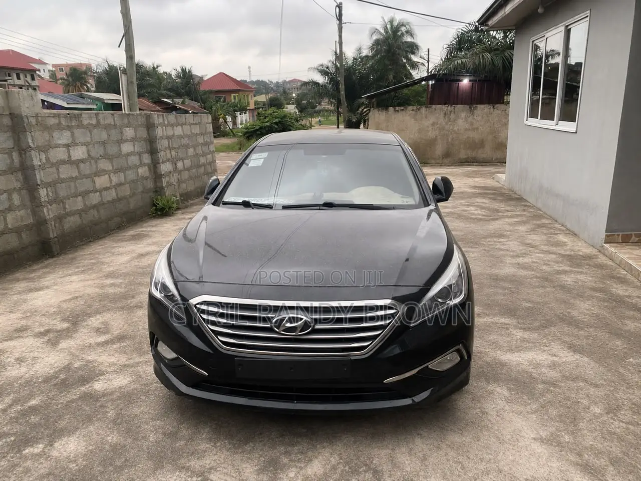 Hyundai Sonata Sport 2.0T Sedan FWD (2.0L 4cyl 6A) 2017 Black