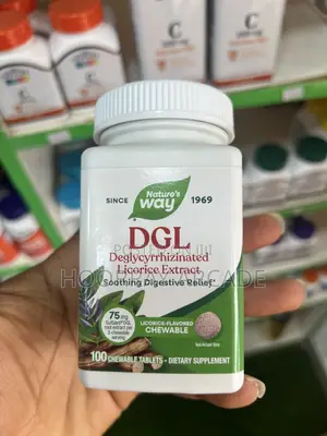 DGL Deglycyrrhizinated Licorice Extract - 100 Tablets Delivery Only
