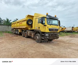 Howo Tipper Truck Trailer 2005 Yellow