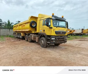 Howo Tipper Truck Trailer 2005 Yellow