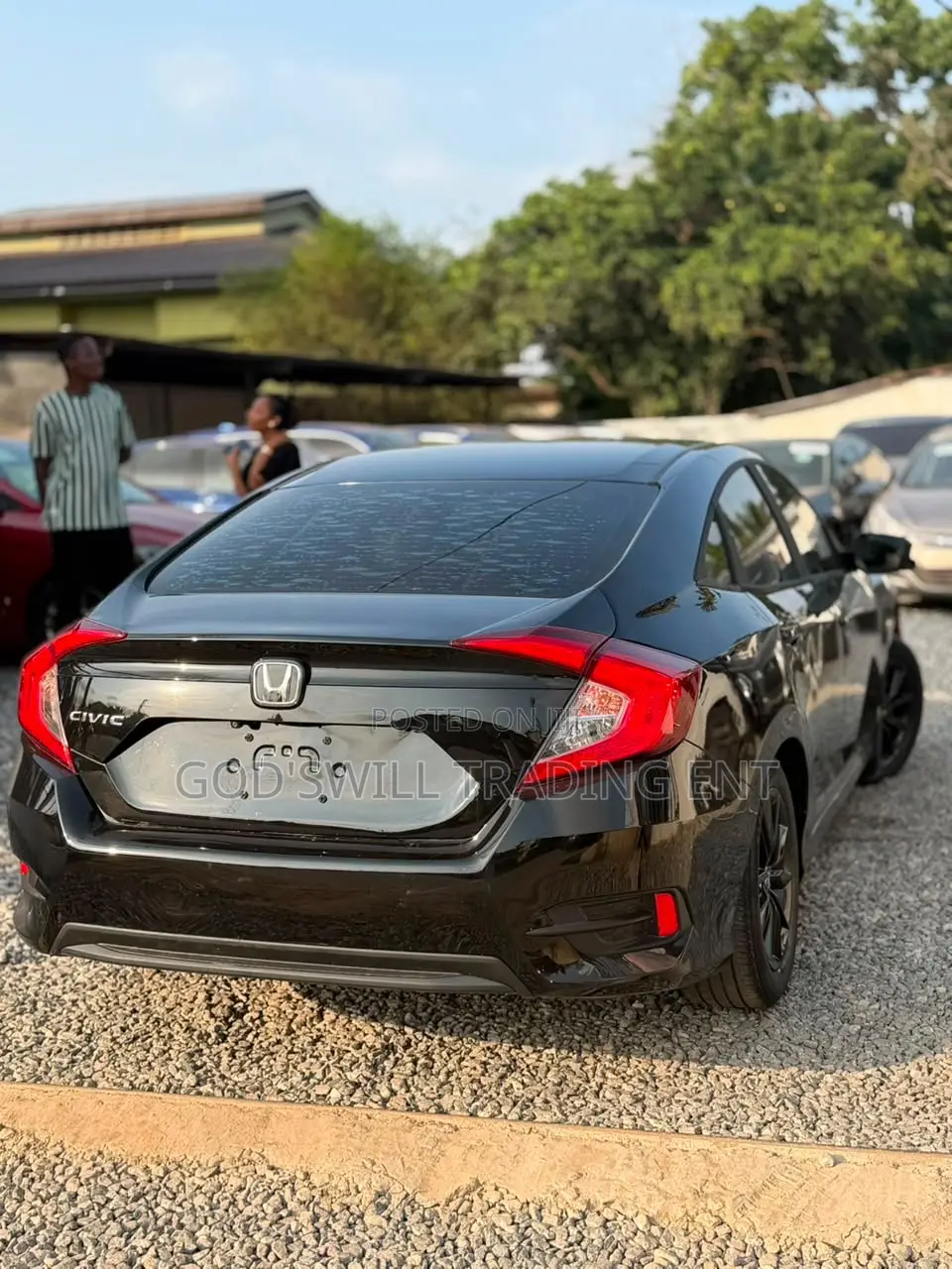 Honda Civic EX Sedan 2020 Black
