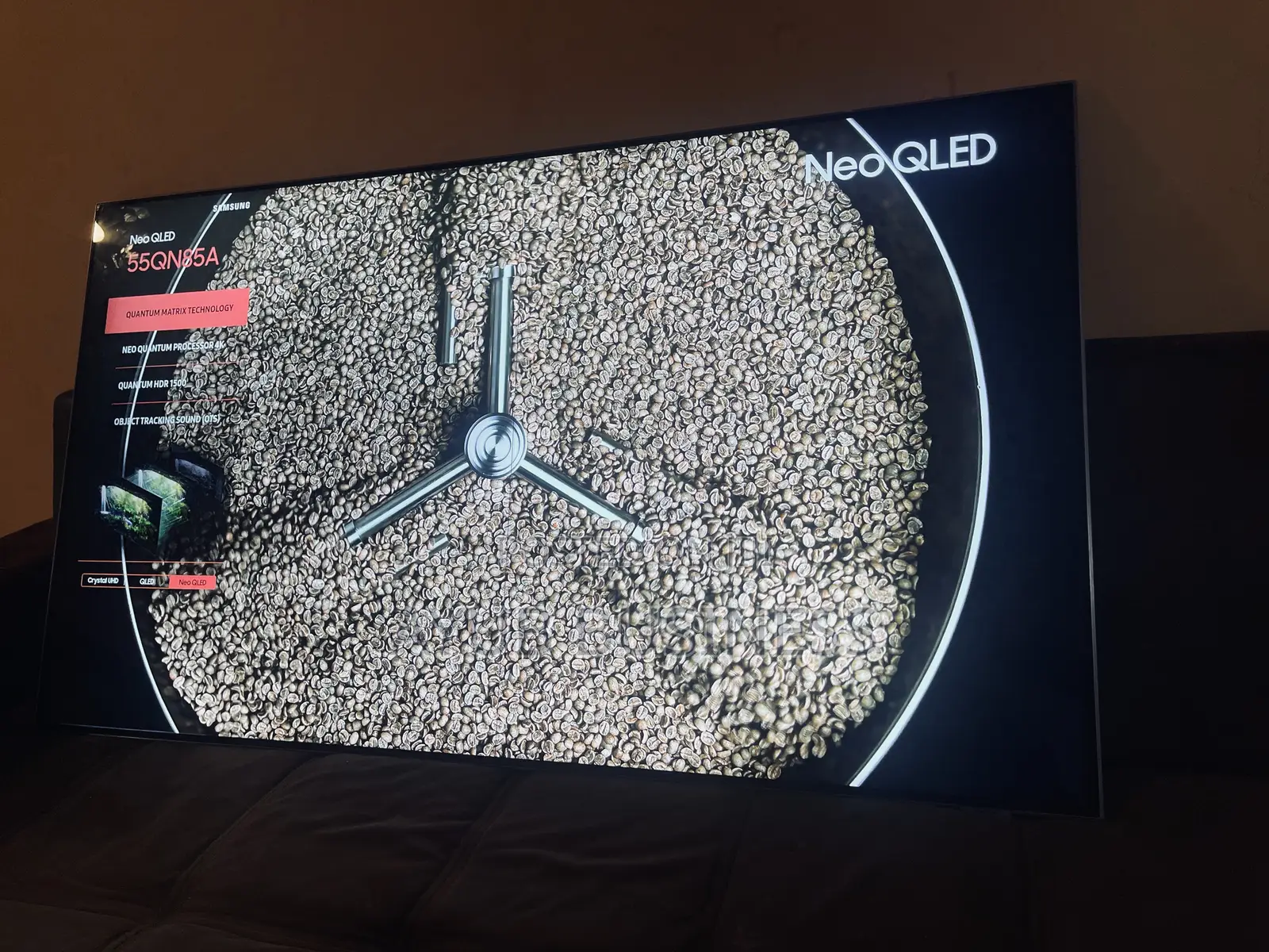 Samsung 55” Qled Smart Tv –Excellent Condition
