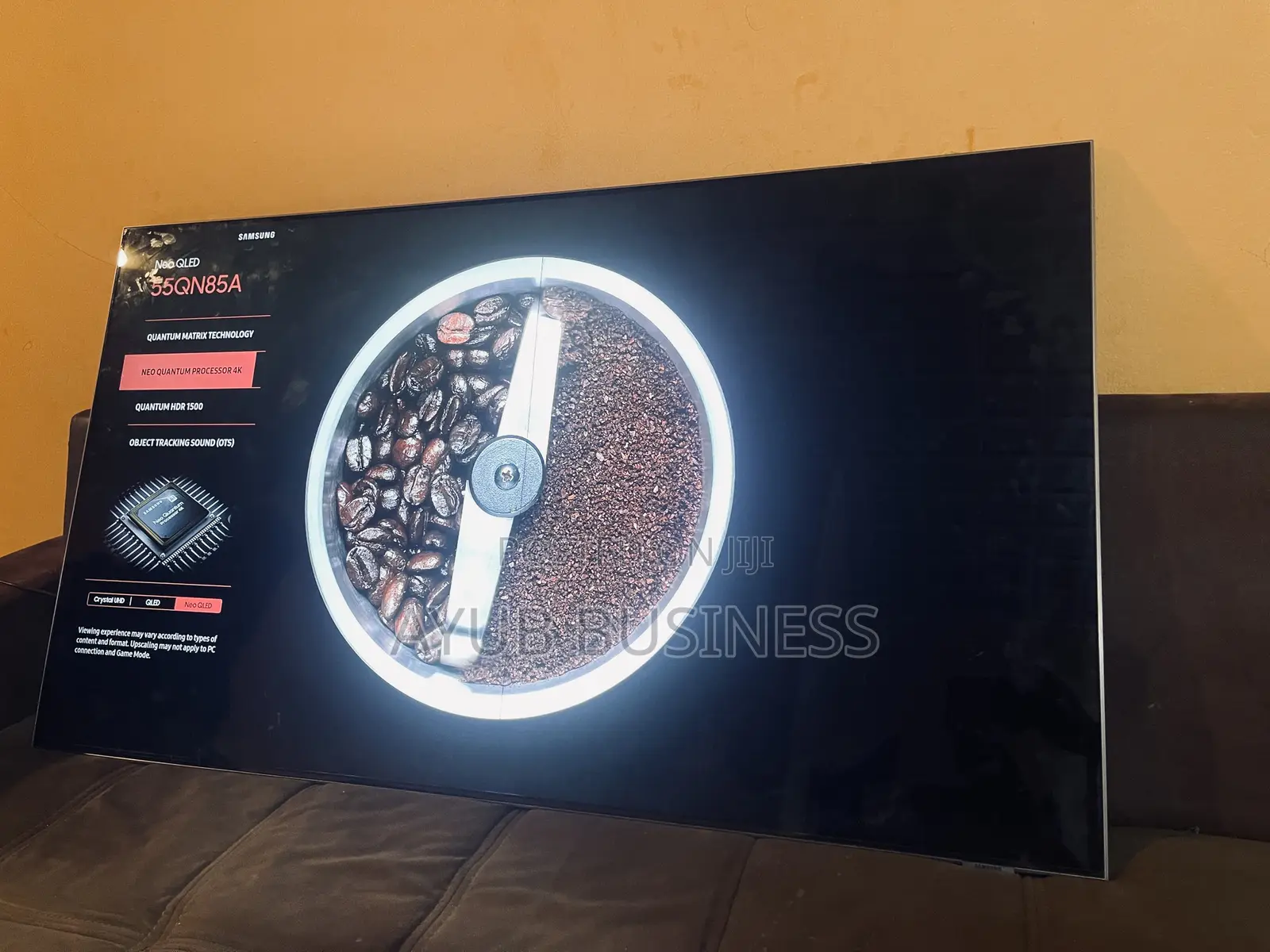 Samsung 55” Qled Smart Tv –Excellent Condition