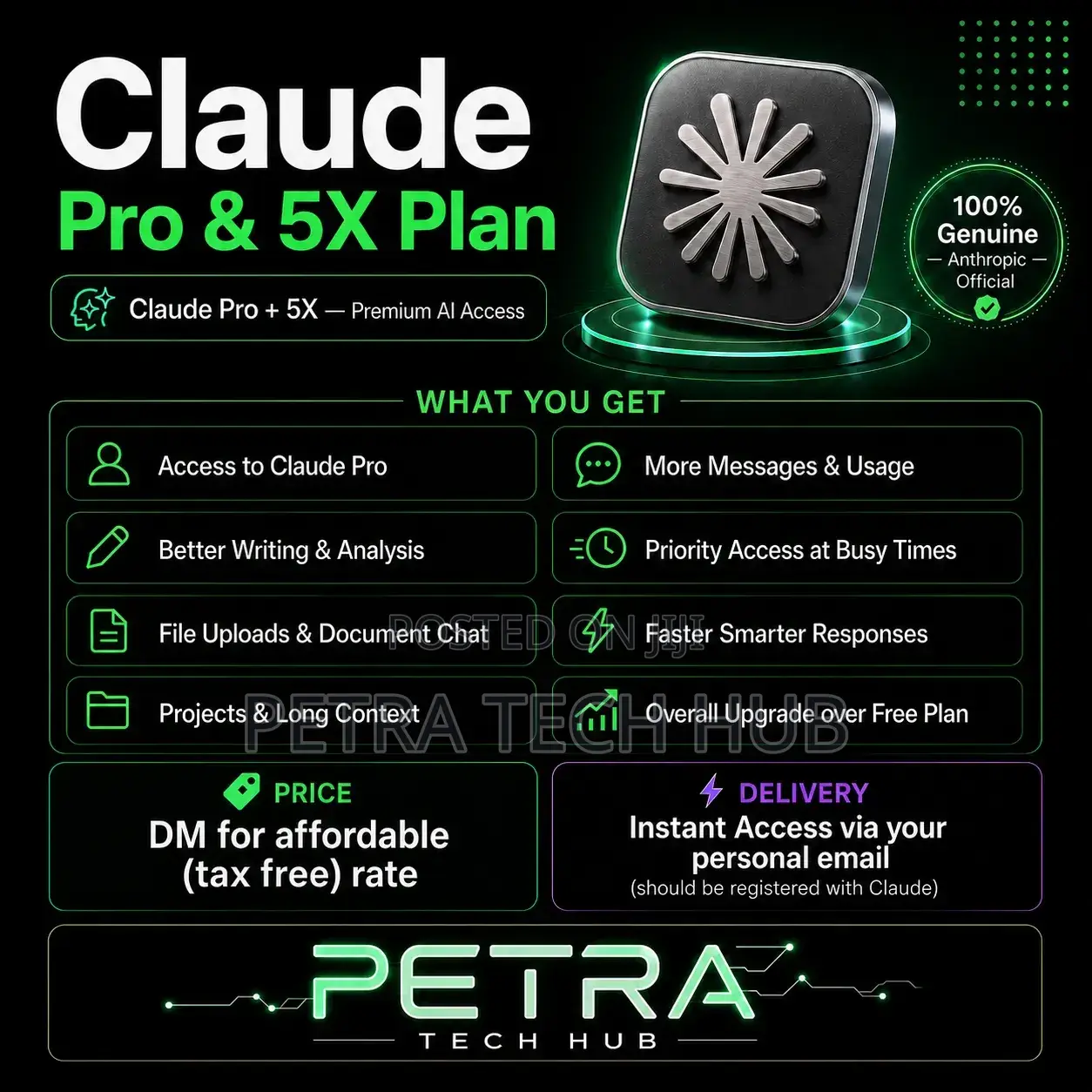 Claude Ai Pro & 5x Access