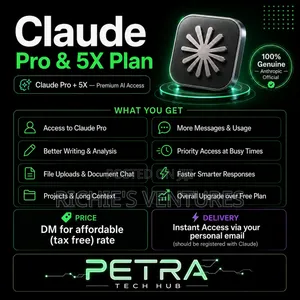 Claude Ai Pro & 5x Access