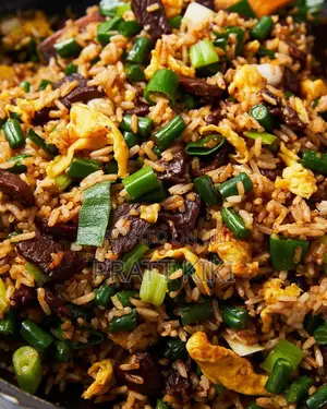 Vegetable Beef Fried Rice (Tasty Healthy)
