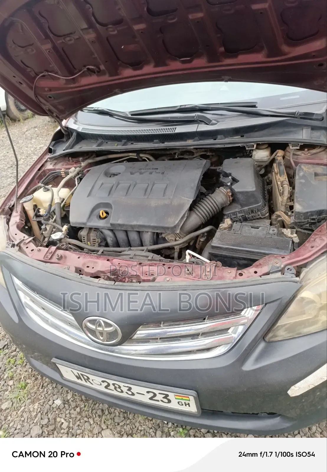 Toyota Corolla 2012 Red