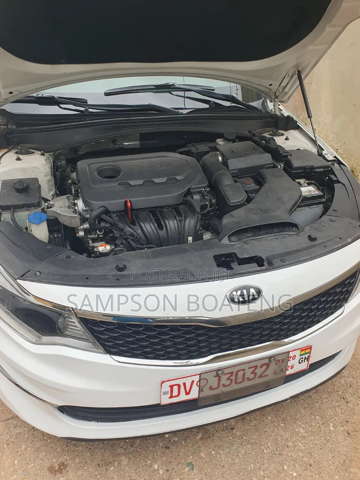 Kia Optima 2018 White
