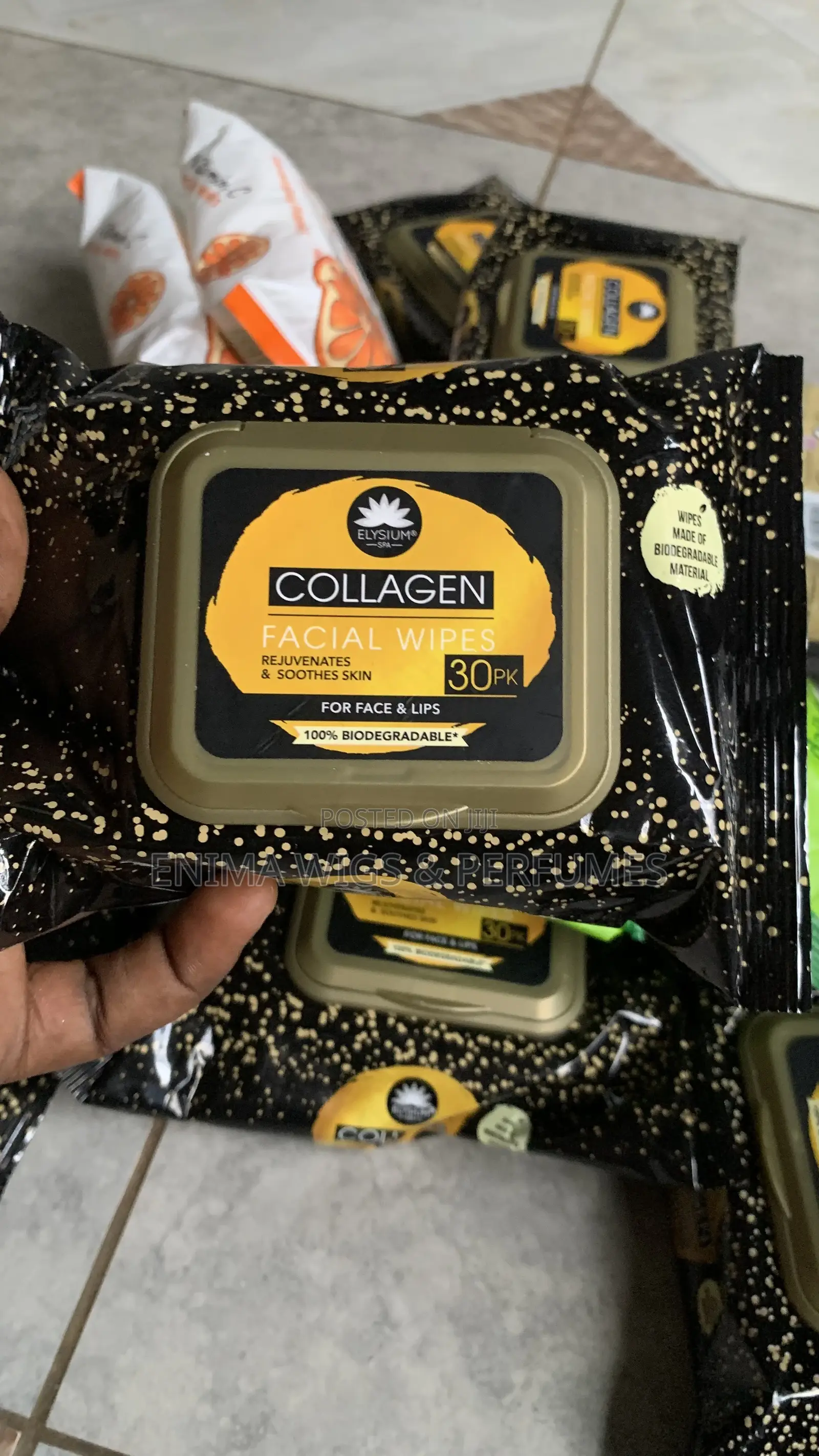 Collagen and Tea Tree Facial Wipe