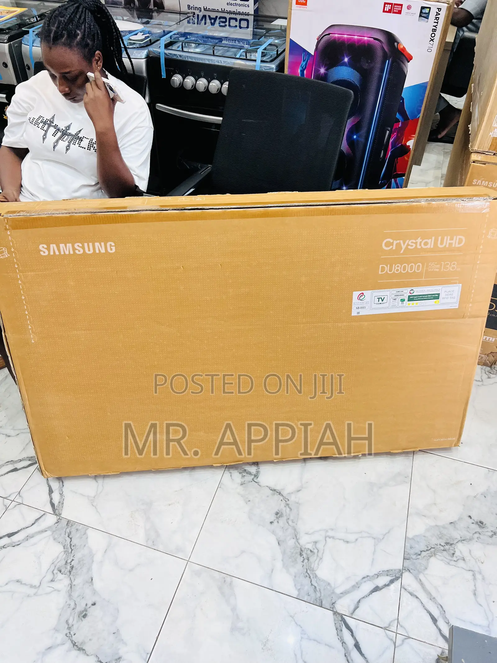 Order Affordable Samsung 55du8000 55” Crystal Uhd Smart Television.
