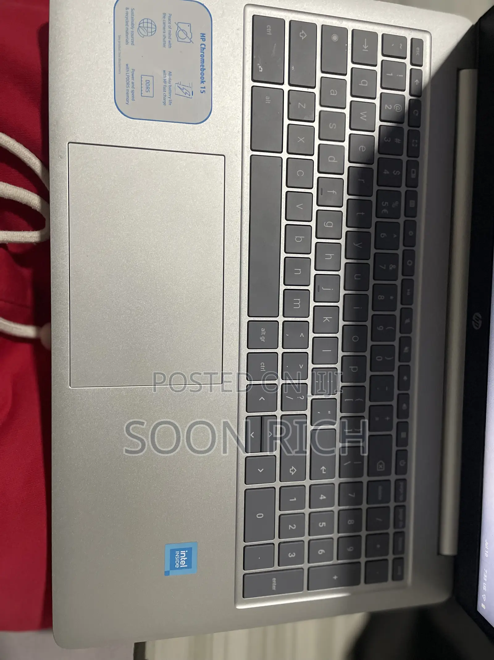 New Laptop HP Chromebook 64GB HDD+SSD 256GB