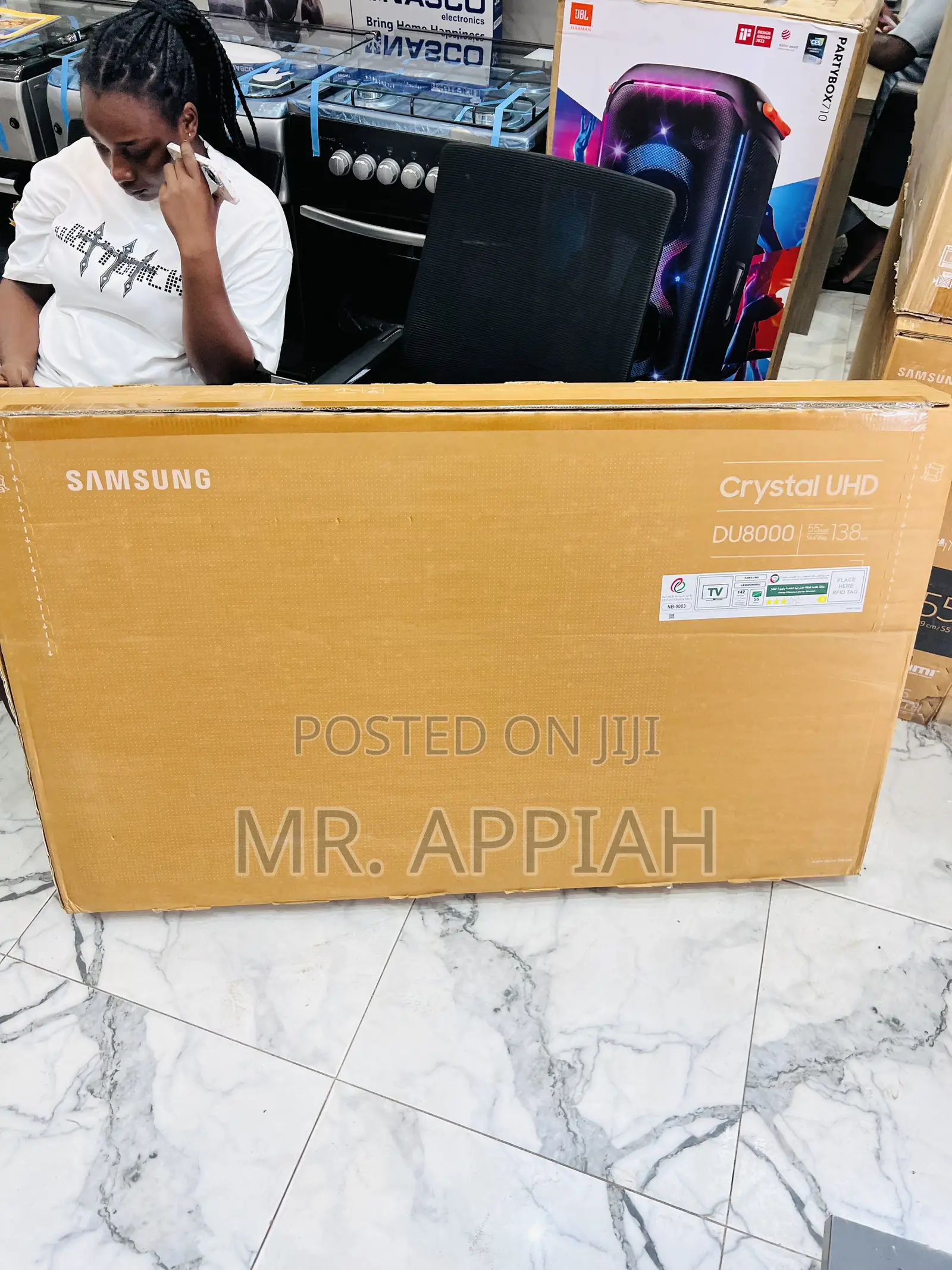 Order Affordable Samsung Crystal Uhd Smart Screen Tv(55du8000)55