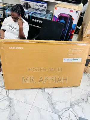 Order Authentic Samsung 55” Crystal Uhd Smart Tv(2024 Model)