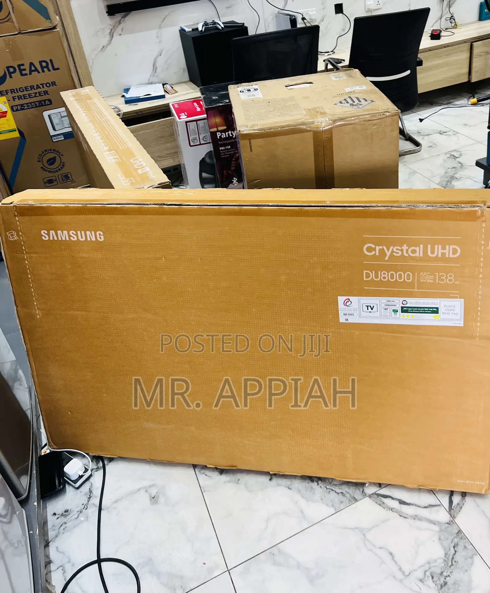 Super Classic Samsung Crystal Uhd Smart Tv(55du8000)55”
