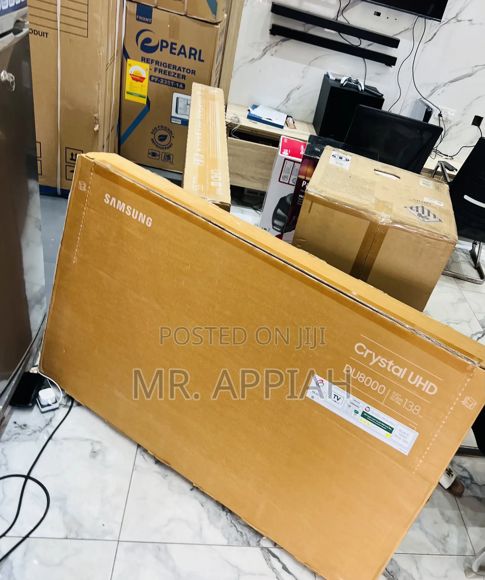 Order Classic Samsung 55” Crystal Uhd Smart Tv(55du8000)Black.