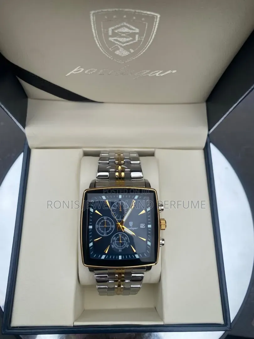 Silver Poedagar Chain Watch