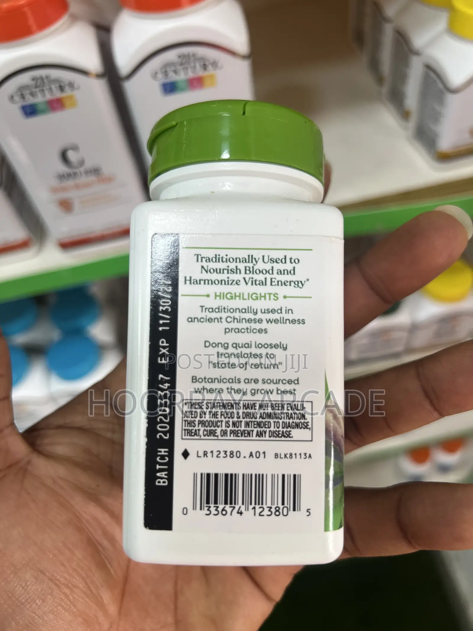Dong Quai Root - 100 Vegan Capsules Delivery Only