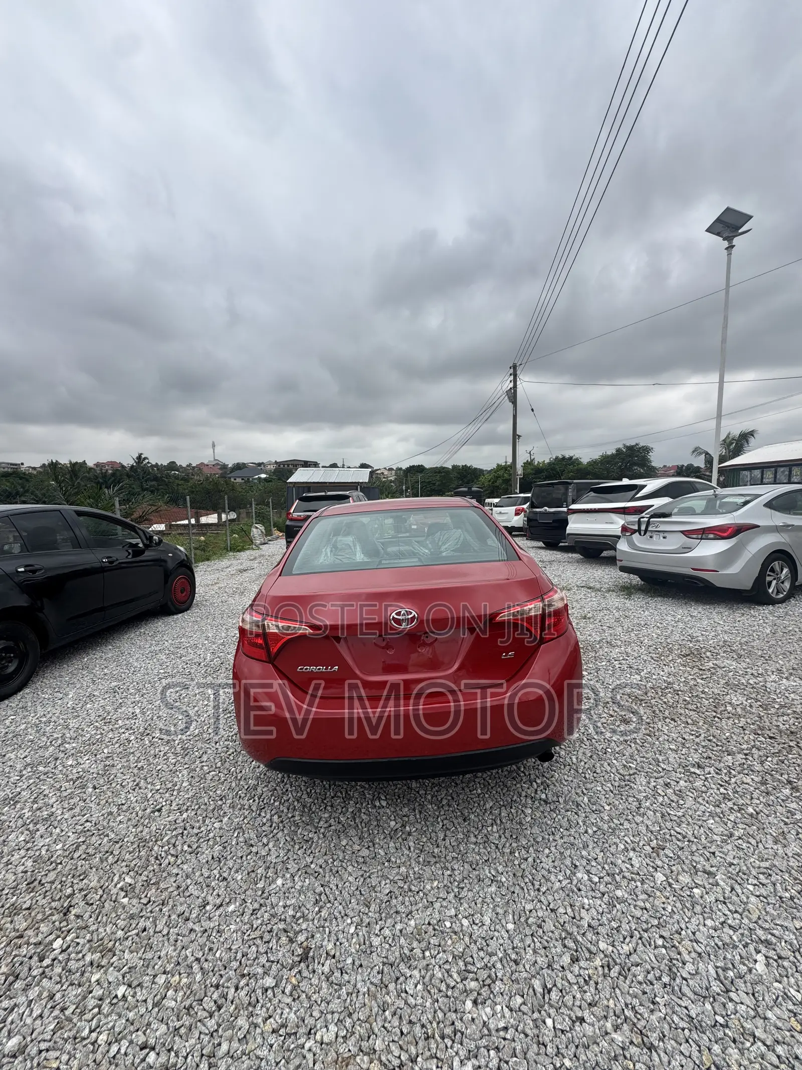 Toyota Corolla LE 4dr Sedan (1.8L 4cyl CVT) 2017 Red