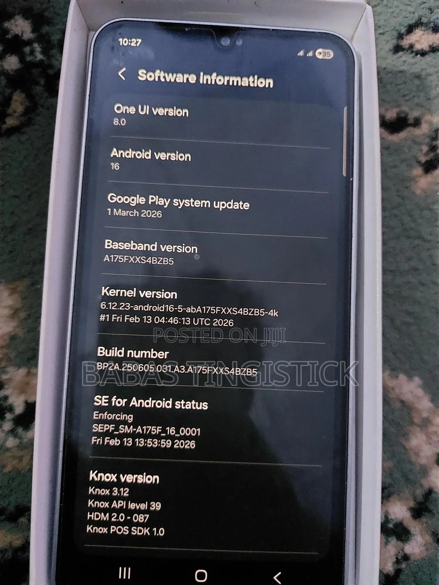 New Samsung Galaxy A17 128 GB Gray