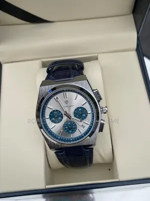 Blue Leather Poedagar Watch