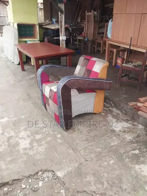 Premium Multicolor Patchwork Single Sofa / Armchair