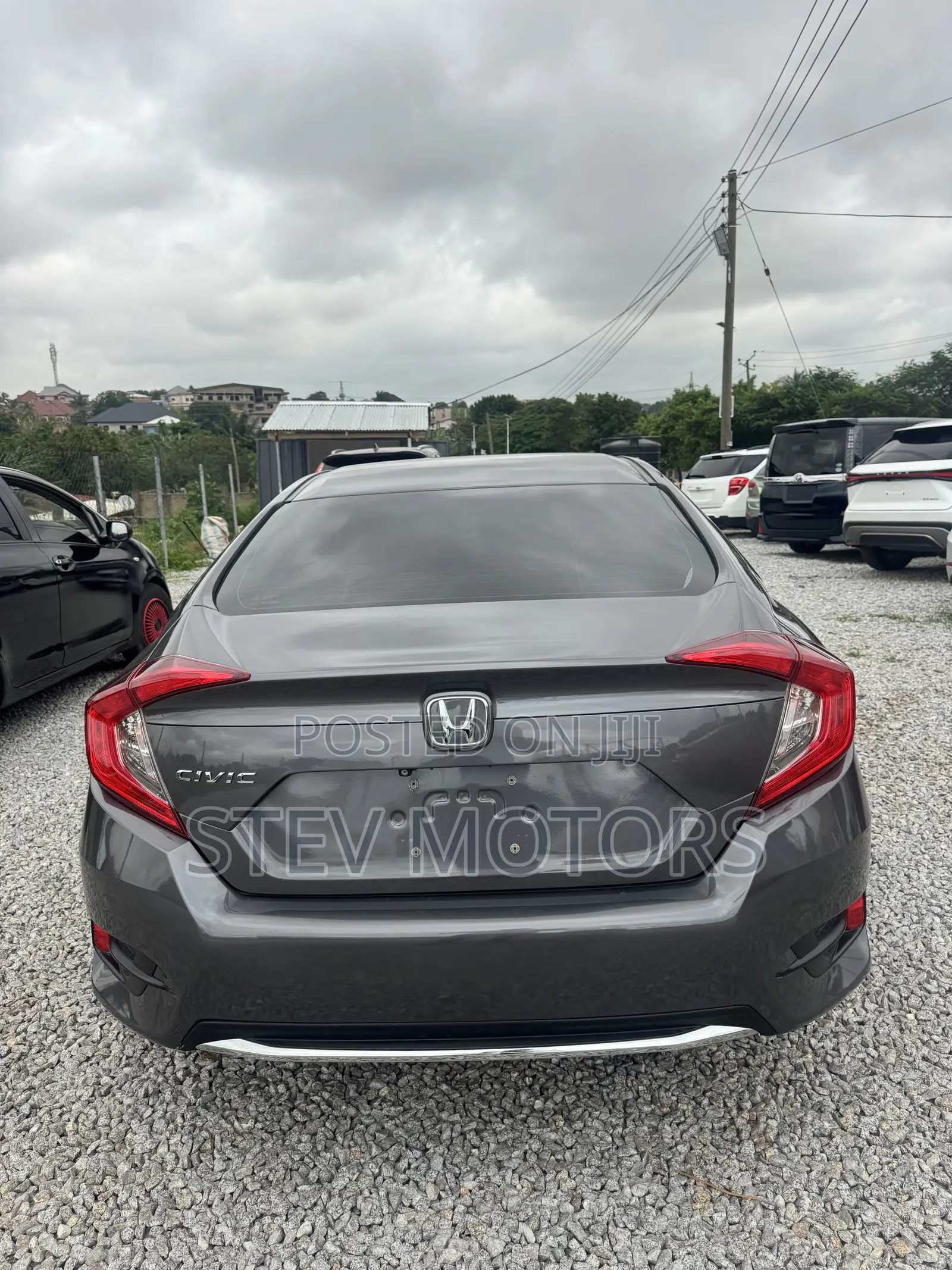 Honda Civic EX Hatchback 2020 Gray