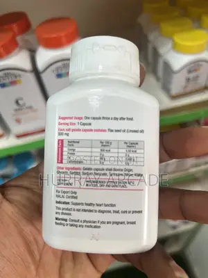Flax Oil - 90 500mg Capsules Delivery Only