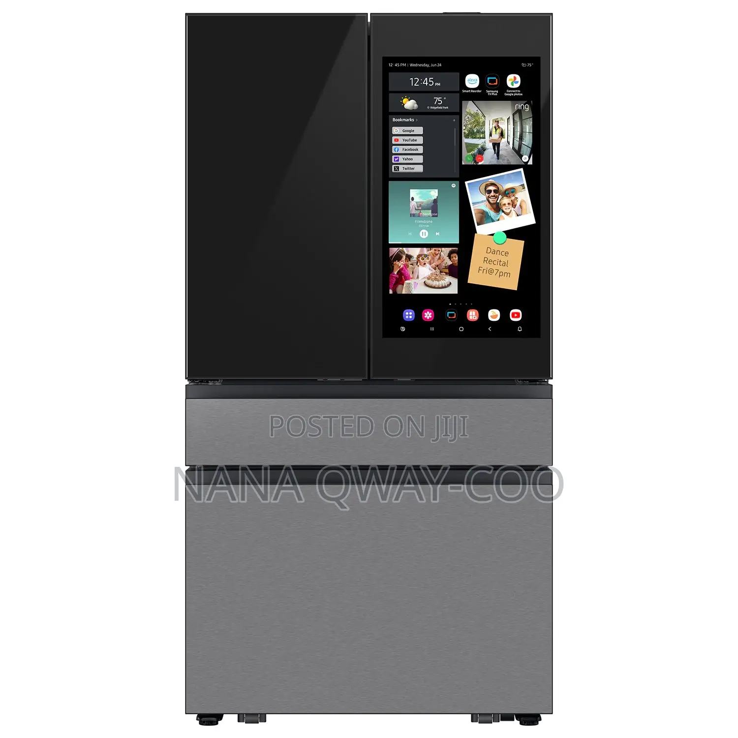 Exclusive Samsung Bespoke Al Standard Depth Family Hub 29cu Ft 4 Door