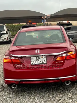 Honda Accord Sport 4dr Sedan FWD (2.4L 4cyl 2A) 2016 Red