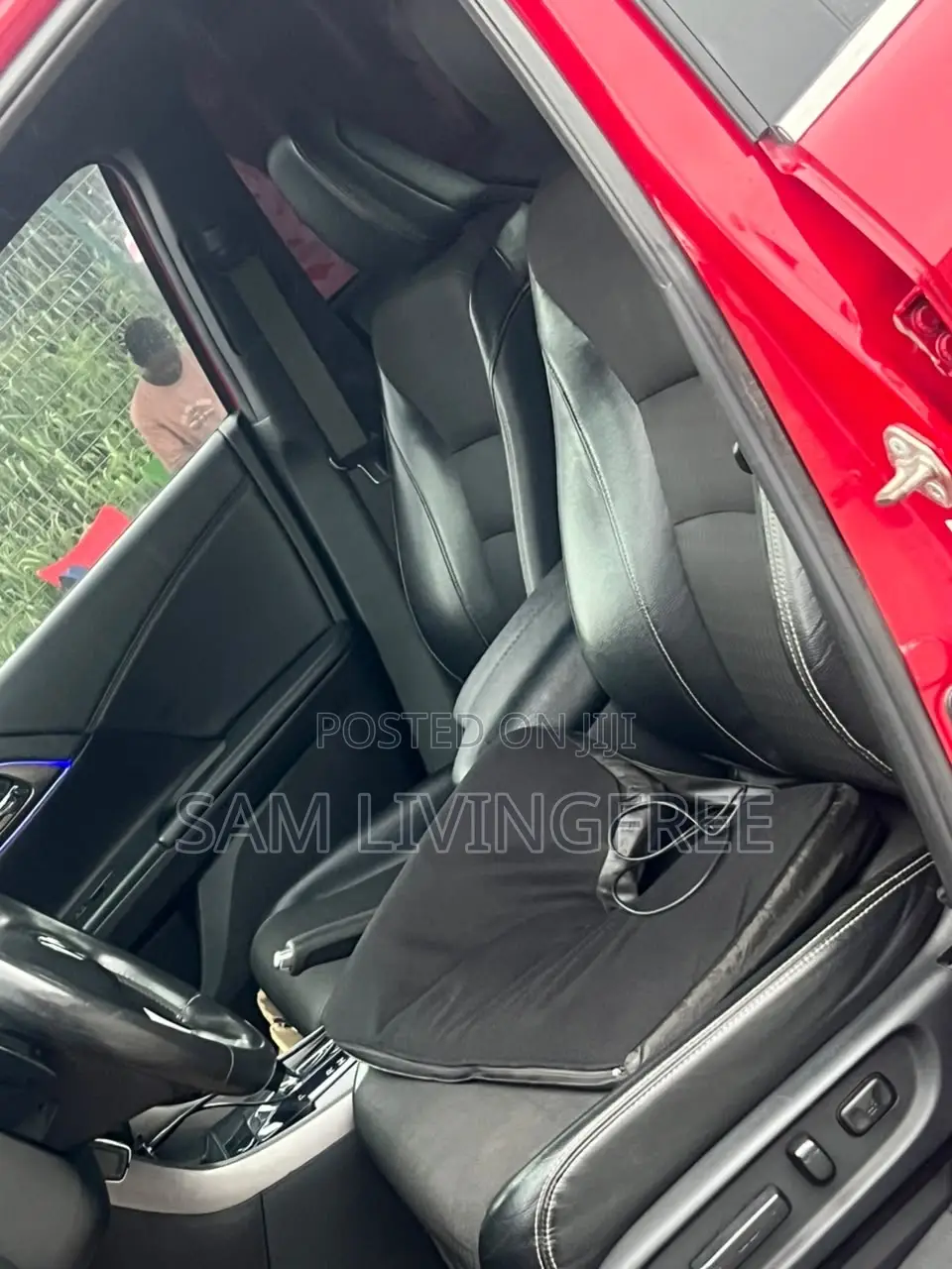 Honda Accord Sport 4dr Sedan FWD (2.4L 4cyl 2A) 2016 Red