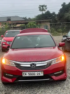 Honda Accord Sport 4dr Sedan FWD (2.4L 4cyl 2A) 2016 Red