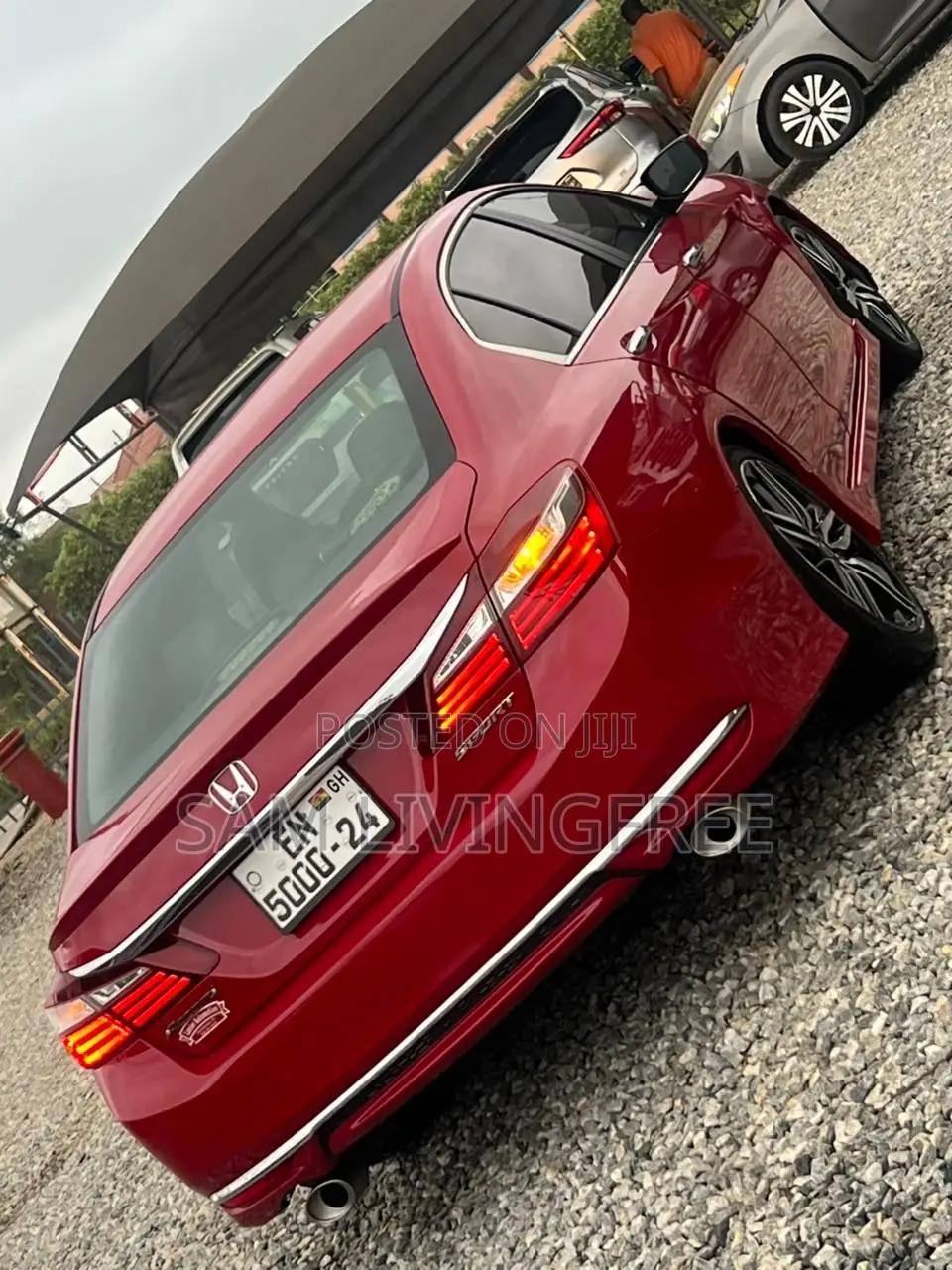 Honda Accord Sport 4dr Sedan FWD (2.4L 4cyl 2A) 2016 Red
