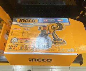 Ingco Cordless Spray Gun (Metal Can With 2 Batteries)
